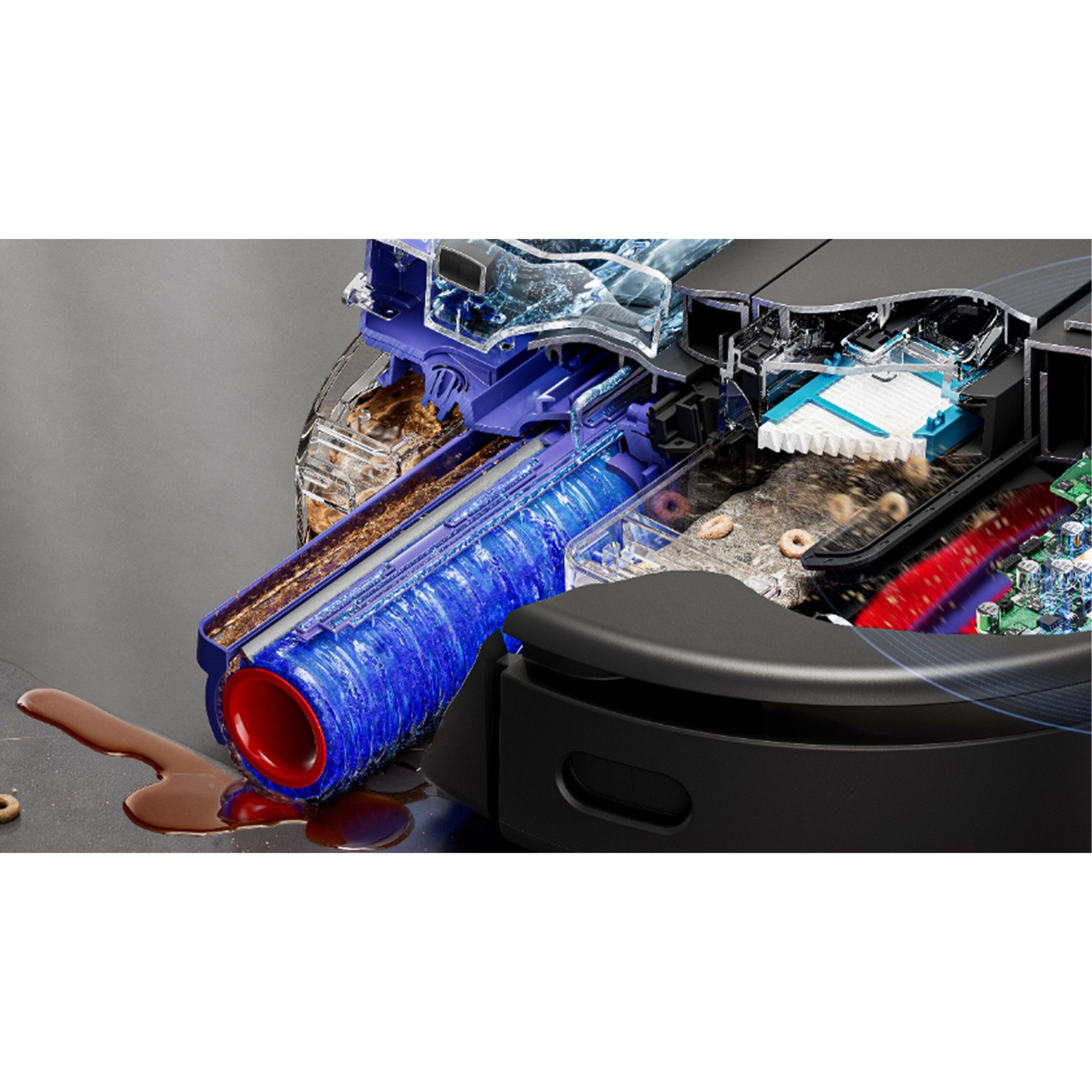 Robot aspirapolvere lavapavimenti Dyson Spot+Scrub™ Ai