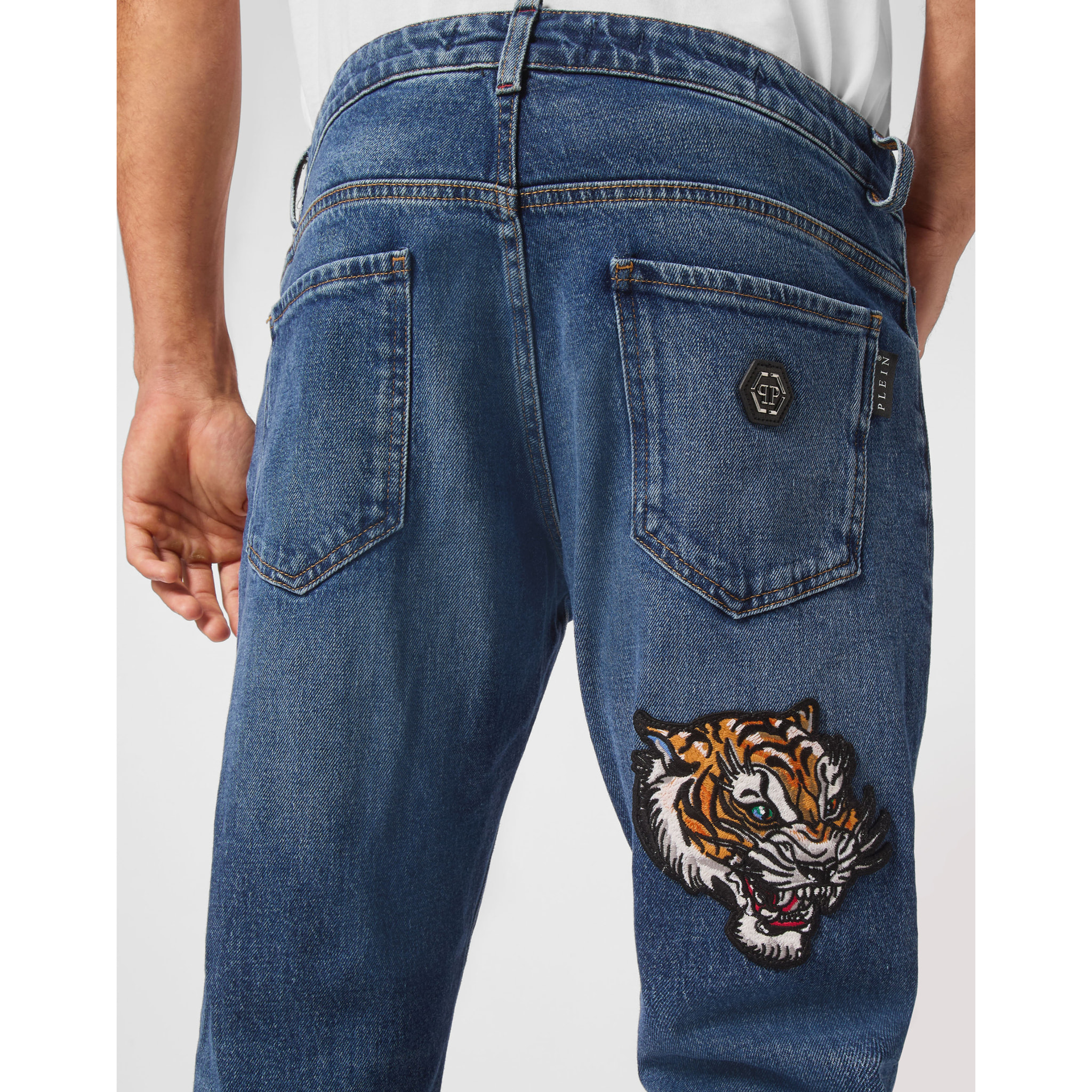 PHILIPP PLEIN Jeans taglio dritto TATTOO