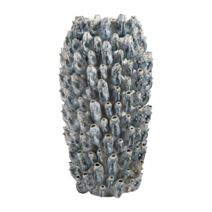 Vaso con riporti - 32,5xH63x32cm - Pezzi 1 - Bianchi Dino SpA