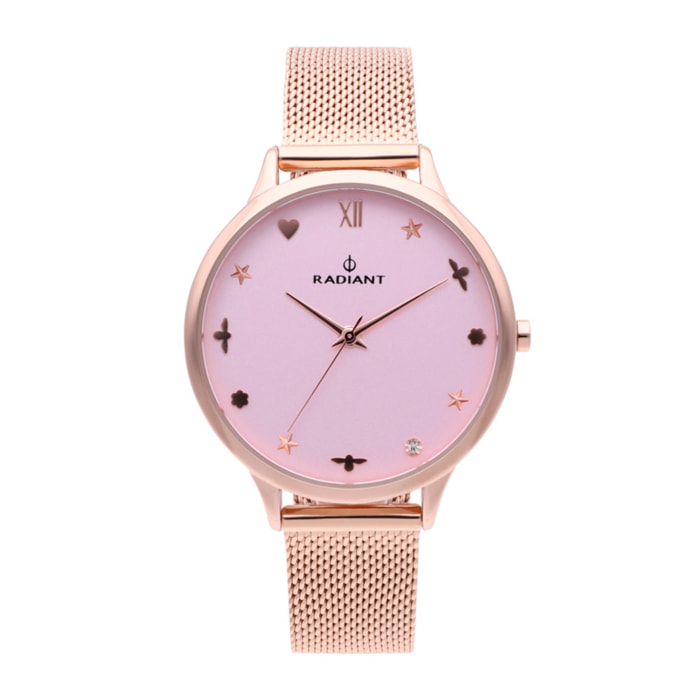 Reloj Radiant RA489602 Mujer Analogico Cuarzo con Correa de Metal