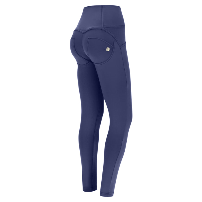 Pantaloni push up WR.UP® traspiranti vita alta con bottoni