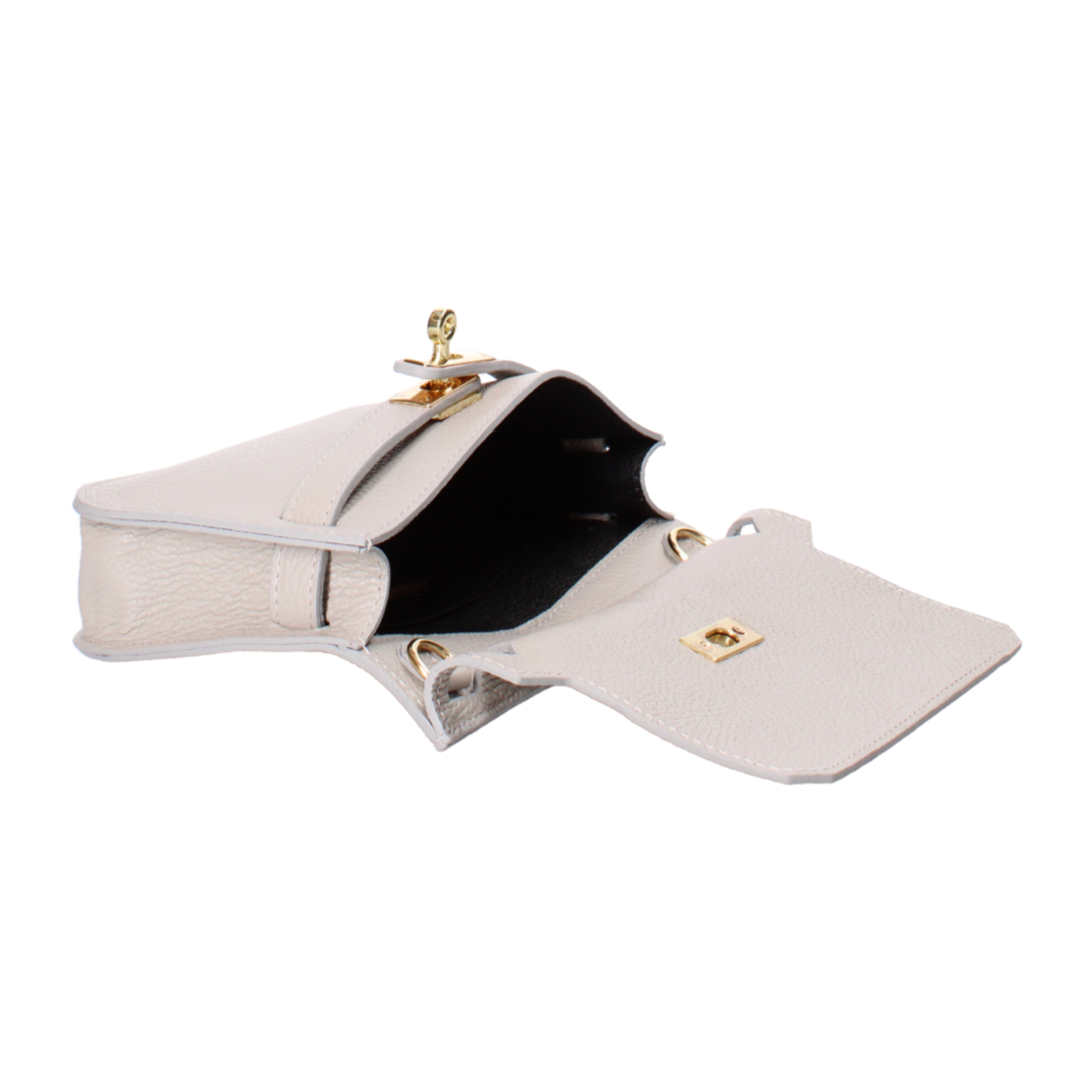 Borsa a tracolla Katie da donna In Vera pelle Made in Italy 23x17x5 cm