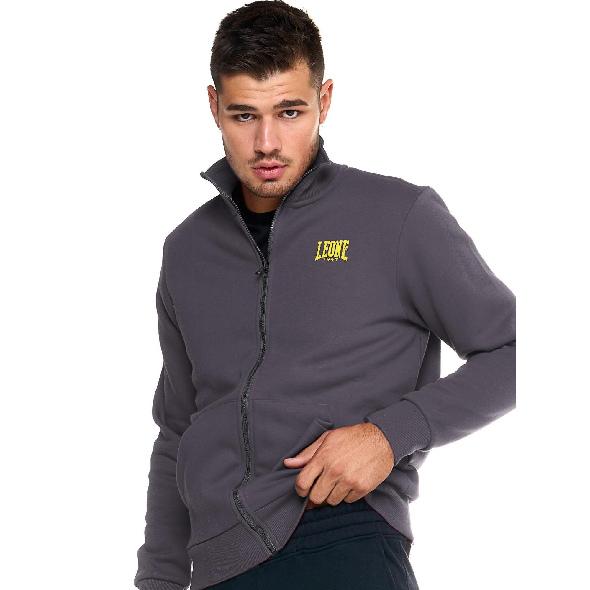 Chándal de hombre Welcome Back con cuello alto y cremallera completa