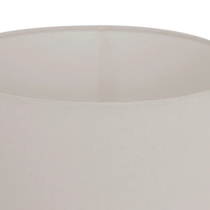 Lampe à poser champignon secteur Frida rouge grenat H47cm