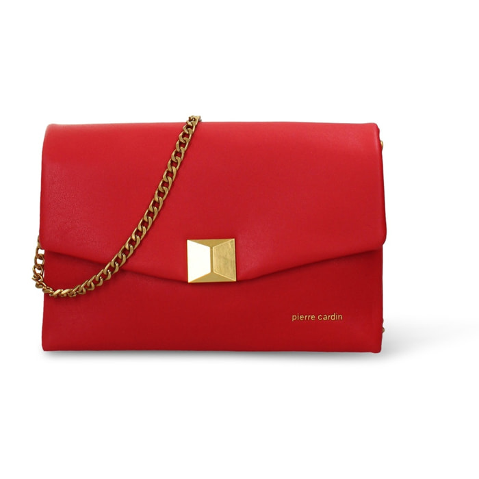 Borsa a tracolla da donna - Modello Erisia Nova - Pelle vegana PU - 24.0 x 15.0 x 9.0 cm