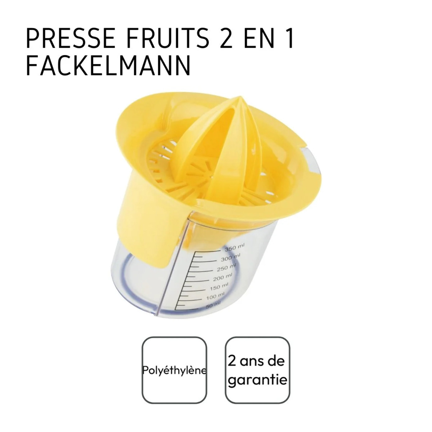Presse-agrume manuel Fackelmann Colors Edition