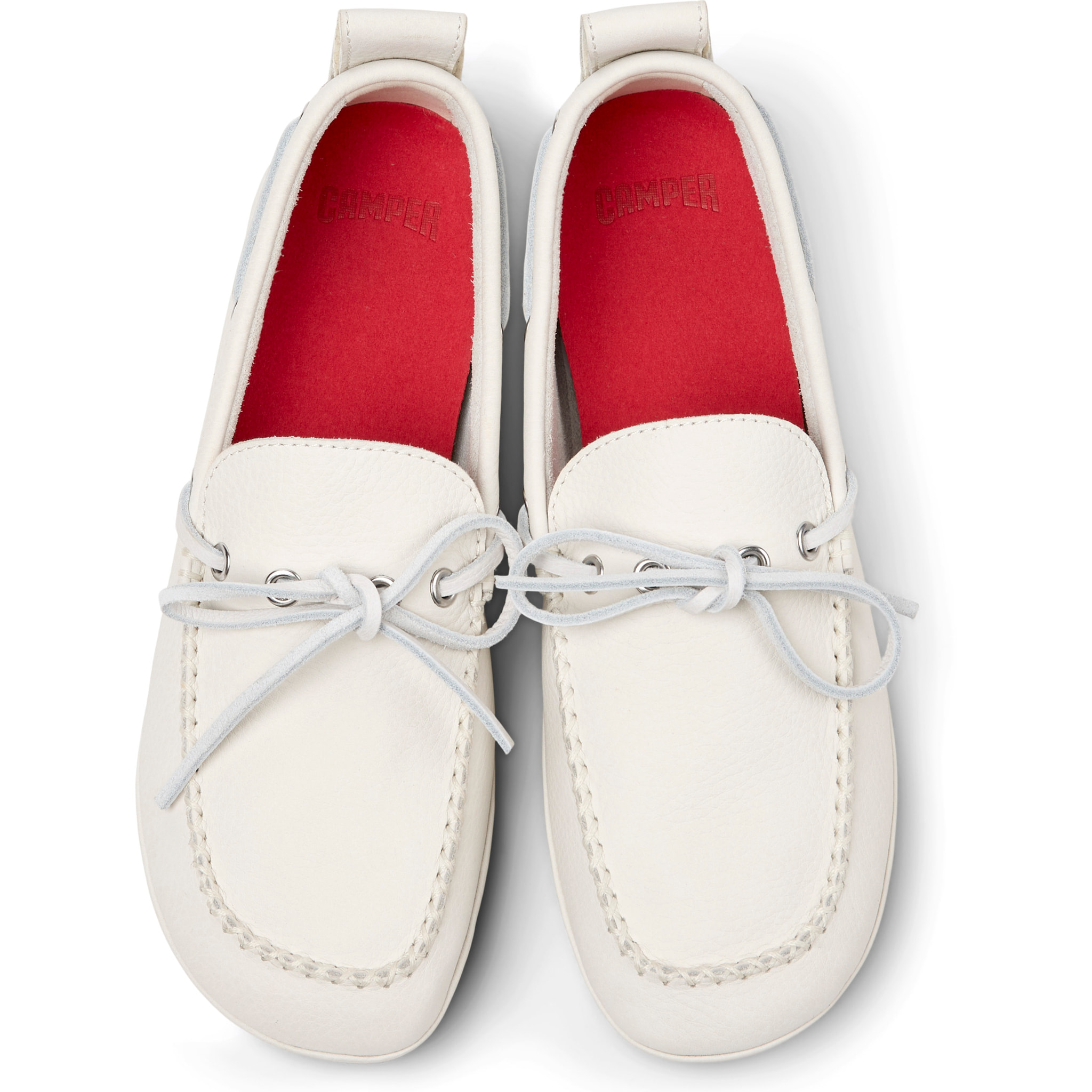 Ballerine - CAMPER Right Nina - Bianco - Pelle liscia