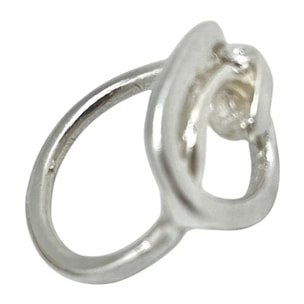 Anillo Mi Mundo en zamak plata 10µ