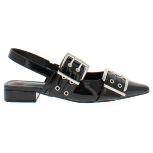 Marina Galanti Scarpe Donna Sandals Ballet Flat Slingback MG 1A152 Black