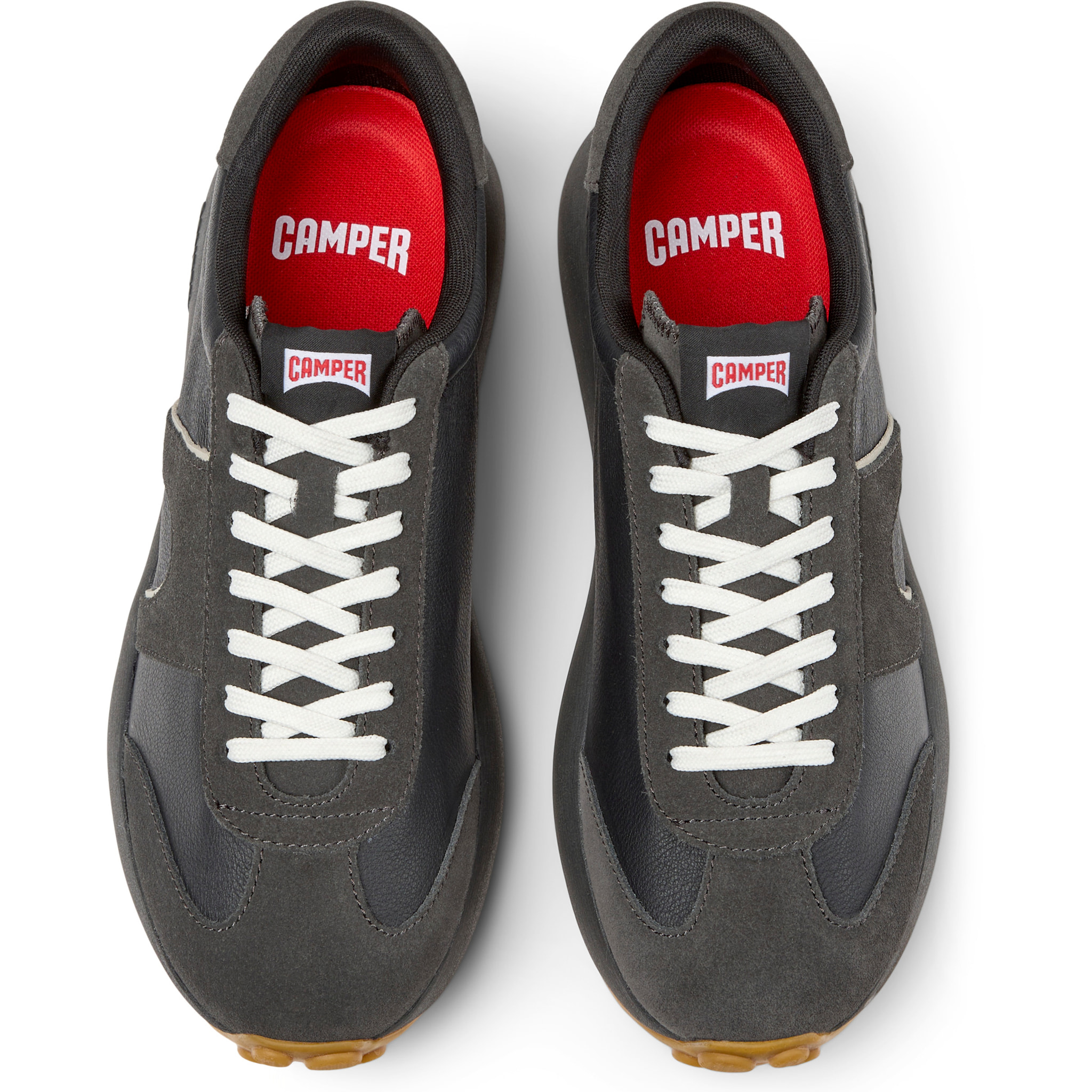 Sneakers - CAMPER Pelotas Athens - Nero - Pelle liscia