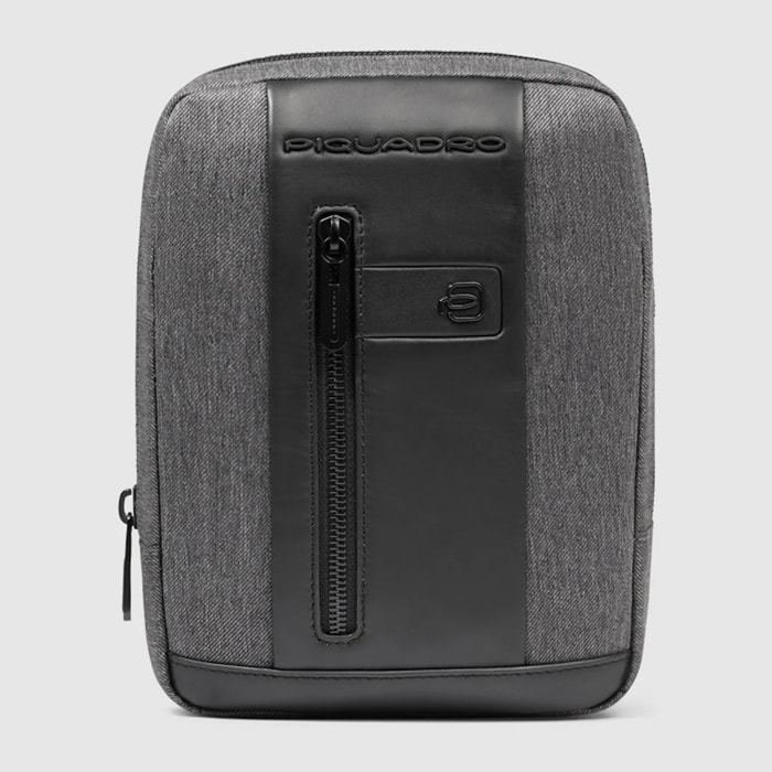 Piquadro Borsello uomo porta iPad®mini in tessuto riciclato