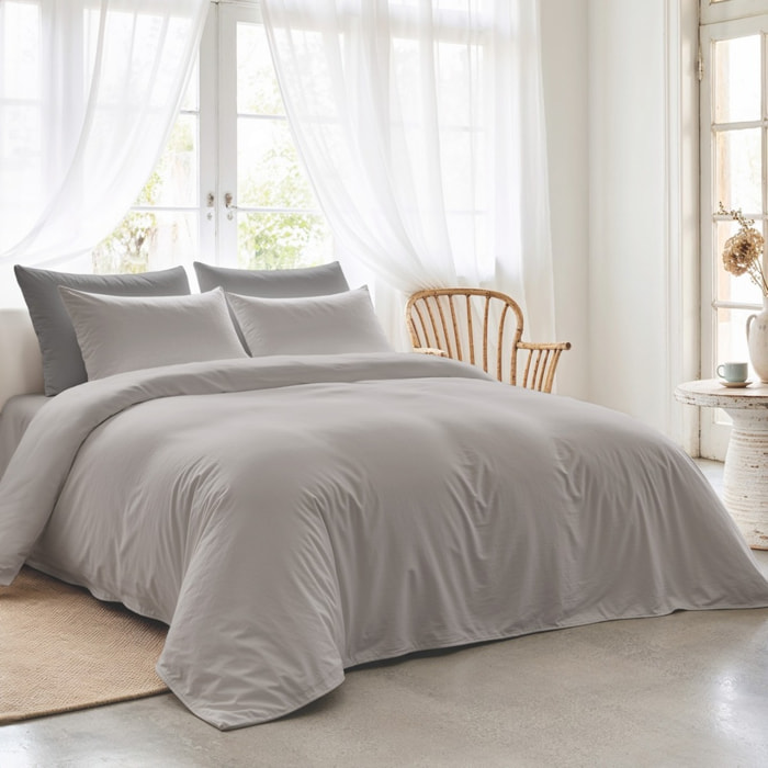 Housse de couette TAUPE