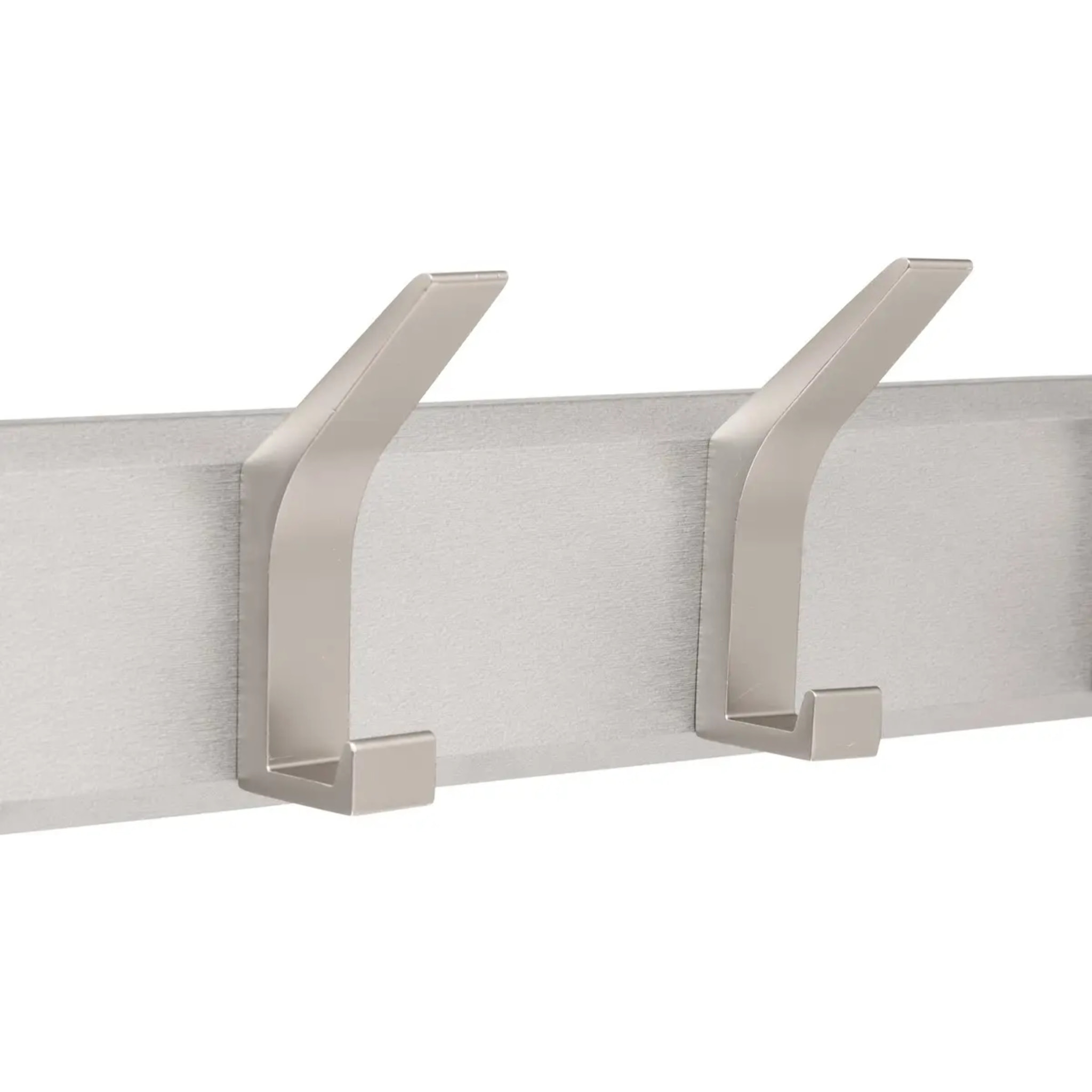 Patère Ziny 4 têtes L45cm gris