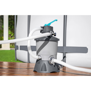 Bestway Pompe de filtration à sable pour piscine hors sol 3 596 L/h