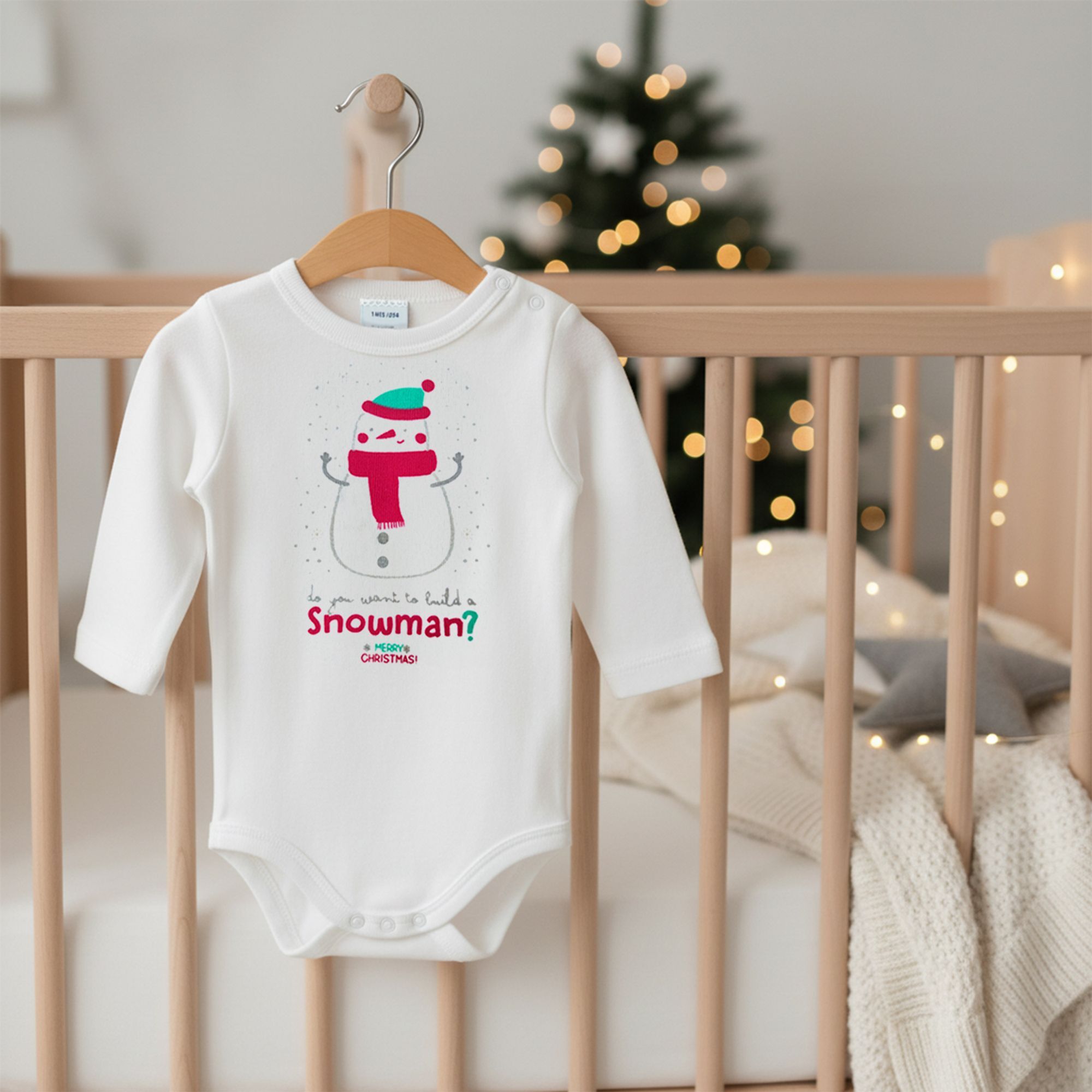 Body Estampado Frase S Blanco Talla 9