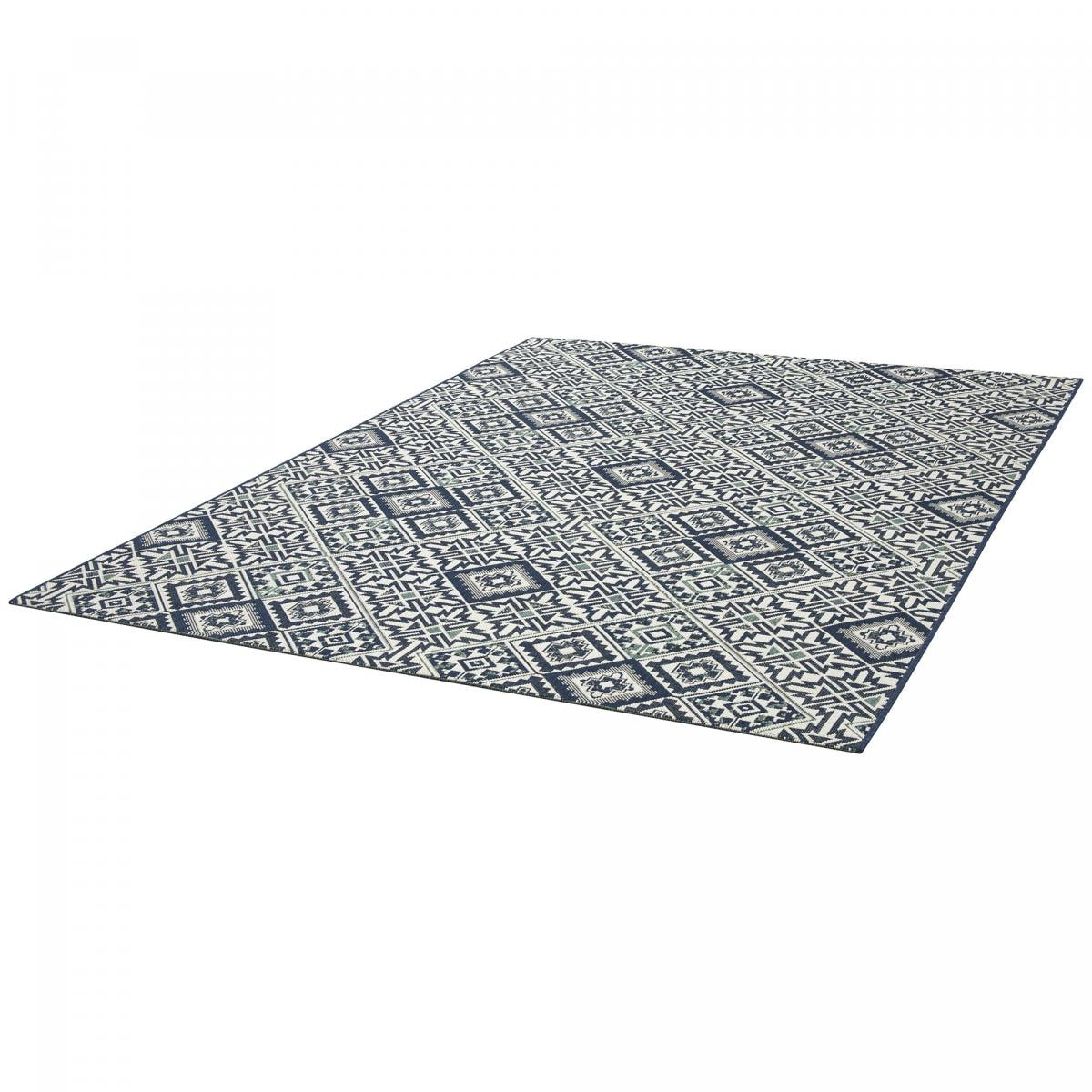 Tapis extérieur tissé kilim rectangle GISO