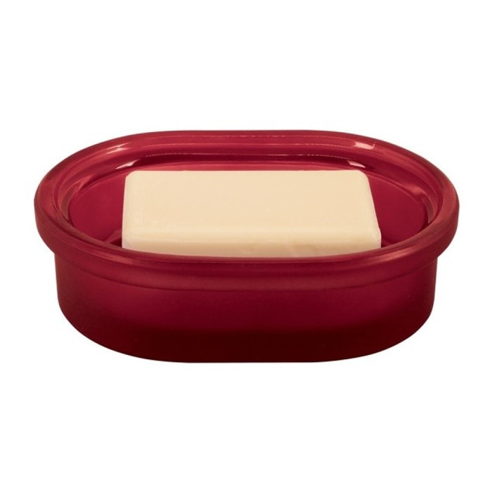 Porte savon Verre YOKO Bordeaux Spirella