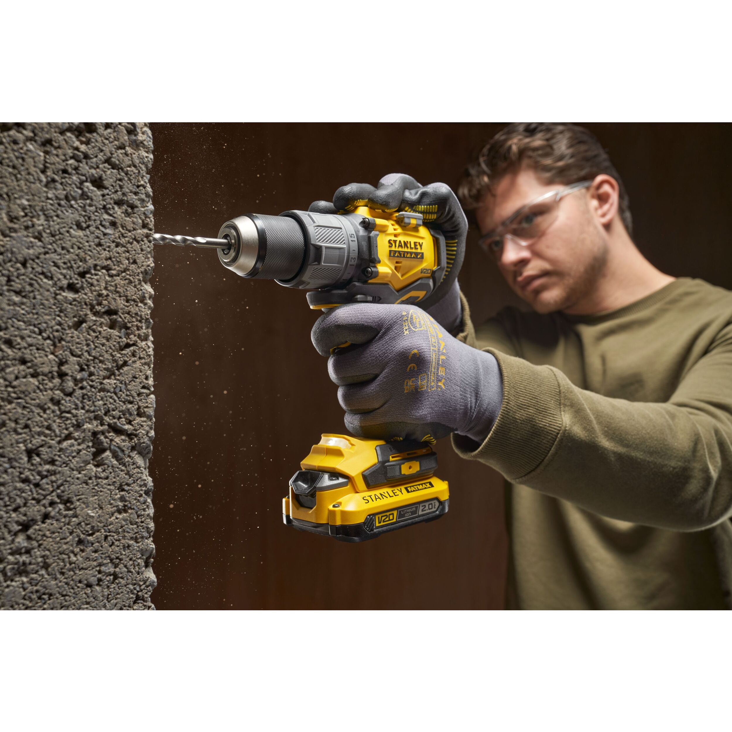 Perceuse Visseuse 80Nm Brushless V20 FatMax 18V (sans batterie)