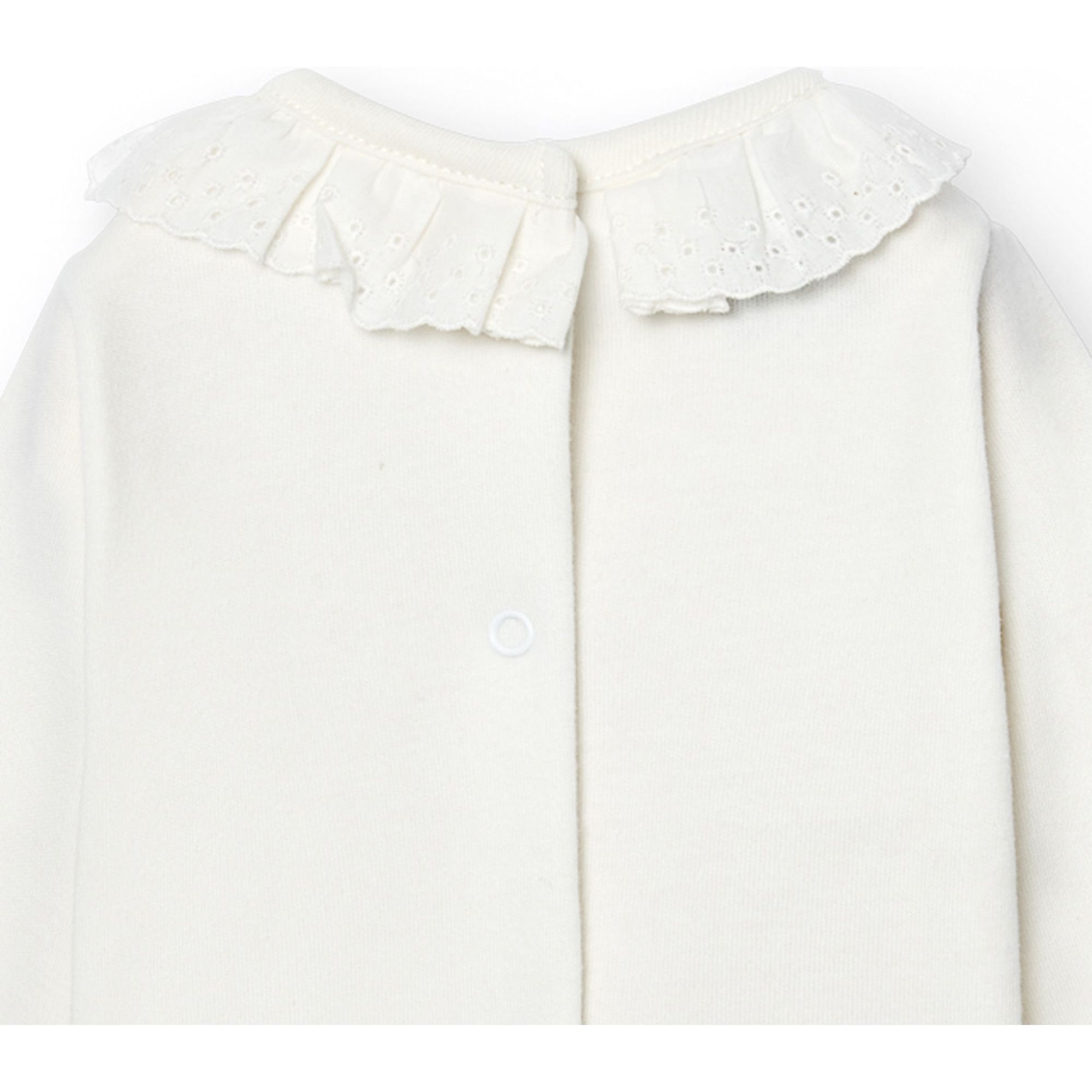 Body bebé manga larga cuello batista