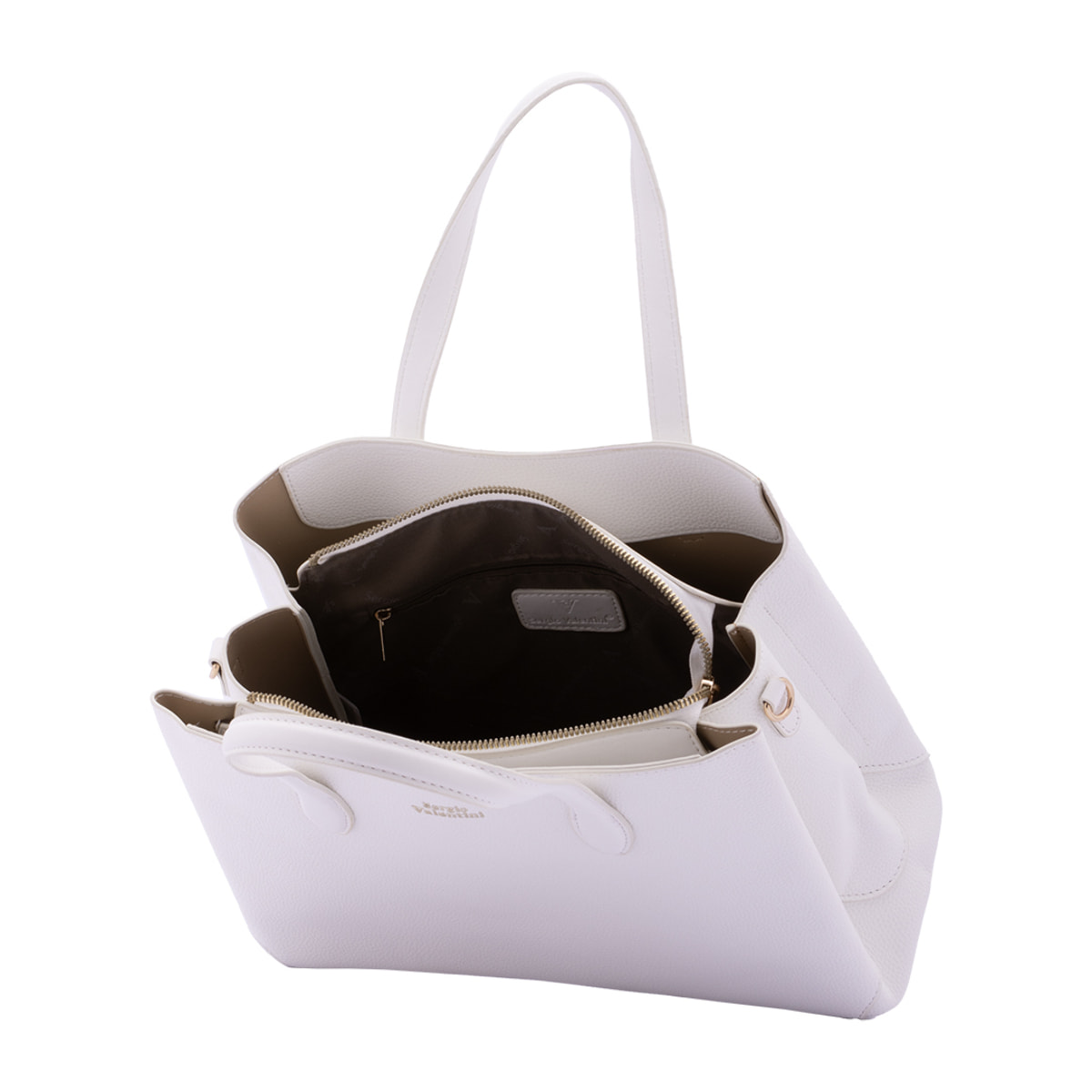 Borsa a mano  da donna ecopelle Prodotto Vegano 24x32x13 cm