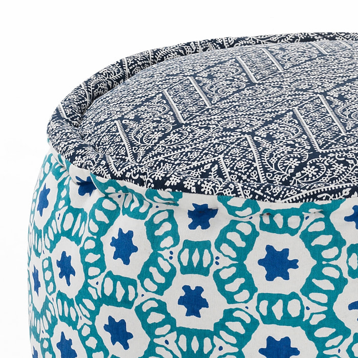 ORESTELUCHETTA Pouf rotondo DOUBLE SEA