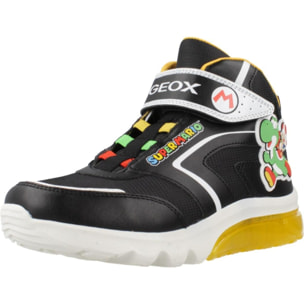 Zapatillas Niño de la marca GEOX  modelo J CIBERDRON NEGRO