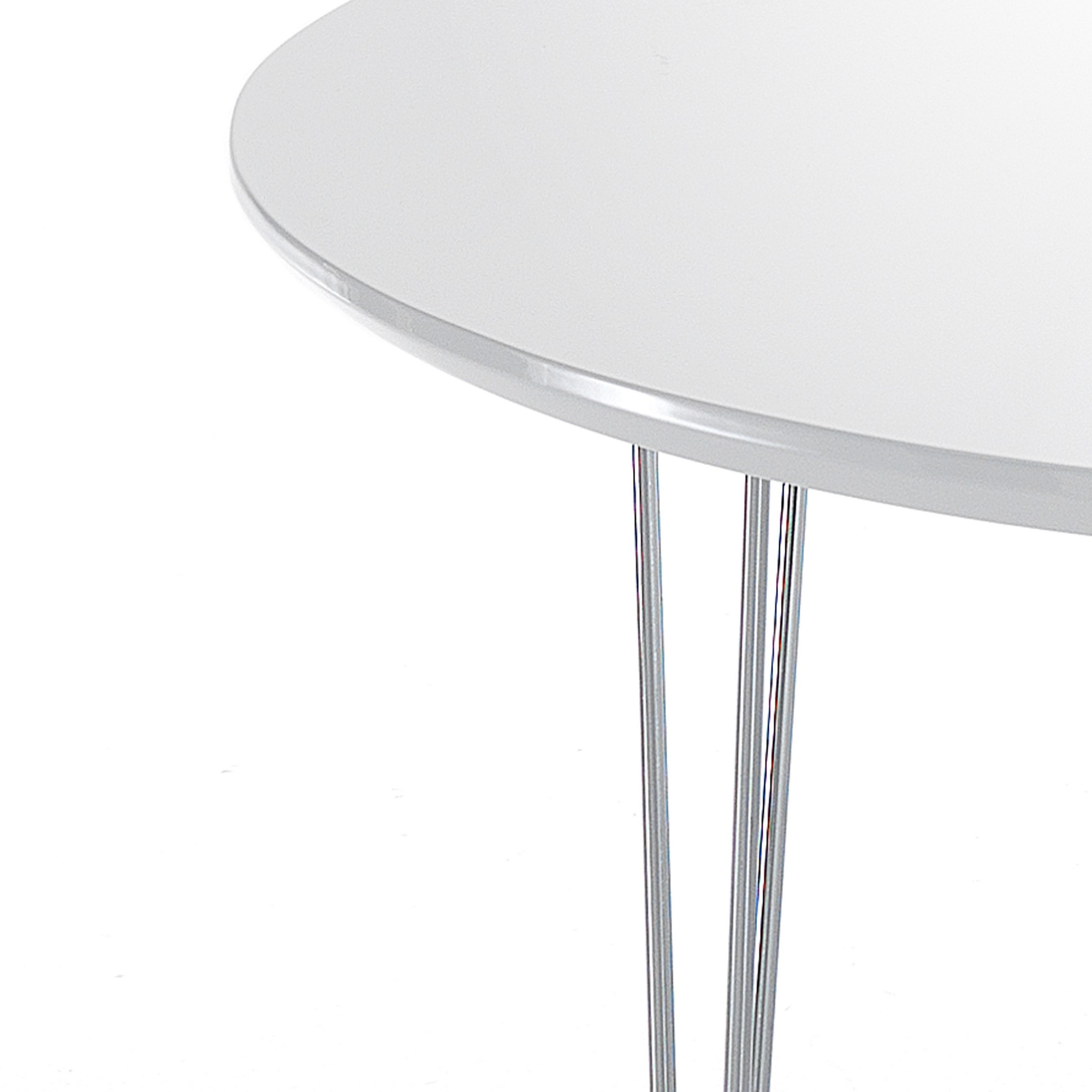 Tomasucci Table ovale à rallonge ELEGANT blanc