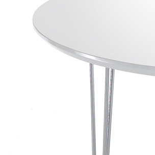 Tomasucci Table ovale à rallonge ELEGANT blanc