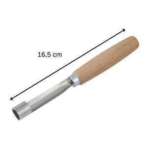 Vide pomme bois de hêtre FSC Fackelmann Nature