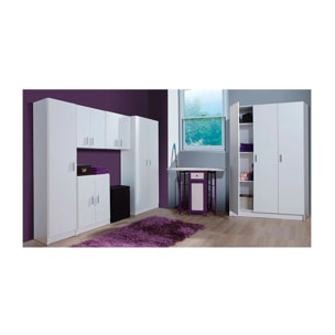 Armario multiusos 1 columna XL Blanco