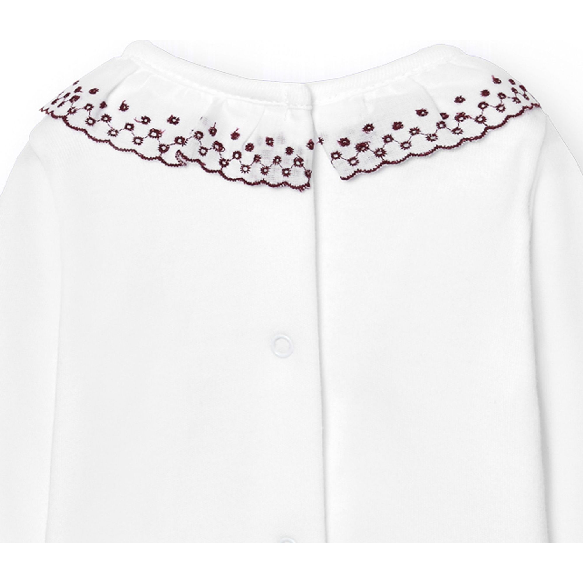 Body bebé manga larga cuello batista