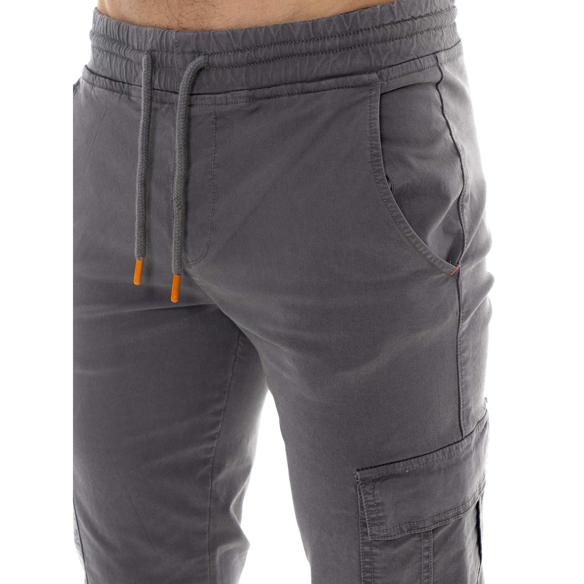 Pantaloni cargo da uomo in twill Leone Military 1947