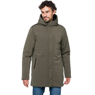 Chaqueta Hot Buttered térmica impermeable Khangar verde militar