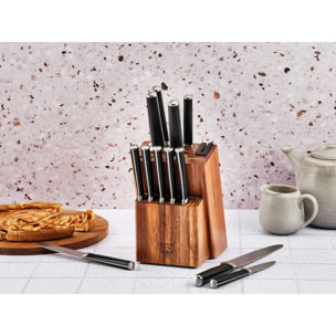 Bloc couteaux de cuisine et couteaux à steak JONA LOVIISA - 14 pièces