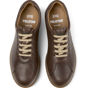 Zapatillas - CAMPER Pelotas Ariel - Marron - Cuero liso