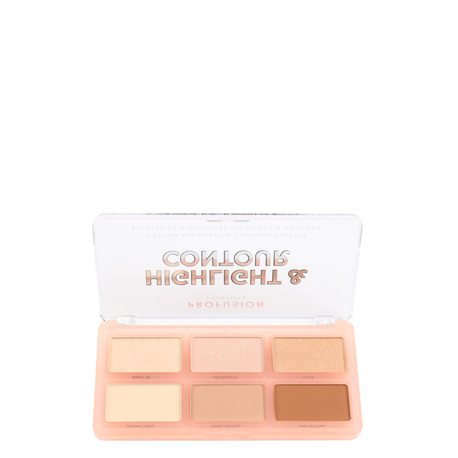 Palette Highlight & Contour I - Teint 6 Couleurs 108 g