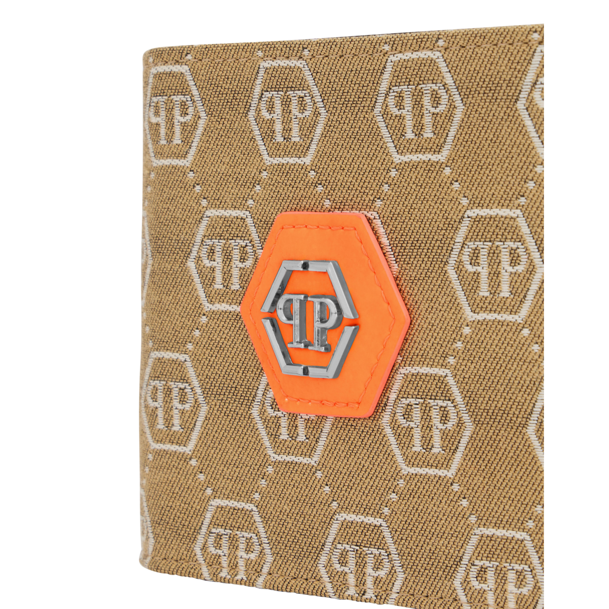 PHILIPP PLEIN French Wallet Jacquard Monogram