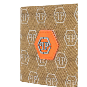 PHILIPP PLEIN French Wallet Jacquard Monogram