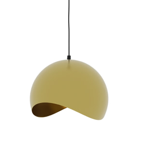 Suspension Miro – luminaire design minimaliste en métal doré