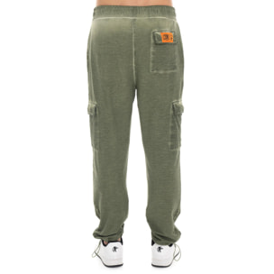 Pantalones deportivos de lavado antiguo para hombre