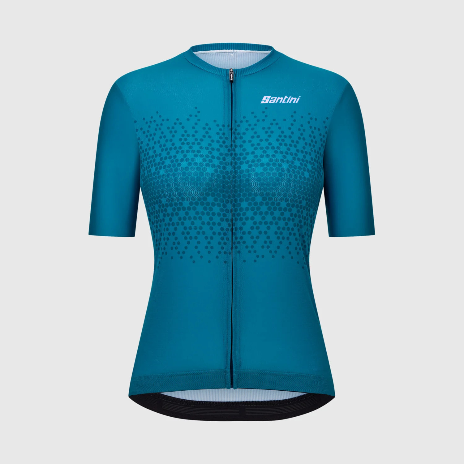 Moon Maillot Manches Courtes Femme - Turquoise