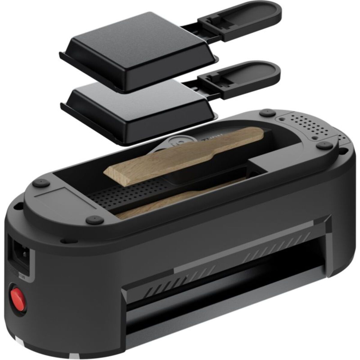 Raclette ESSENTIELB ERMD4 Multiplug Noire 2 personnes