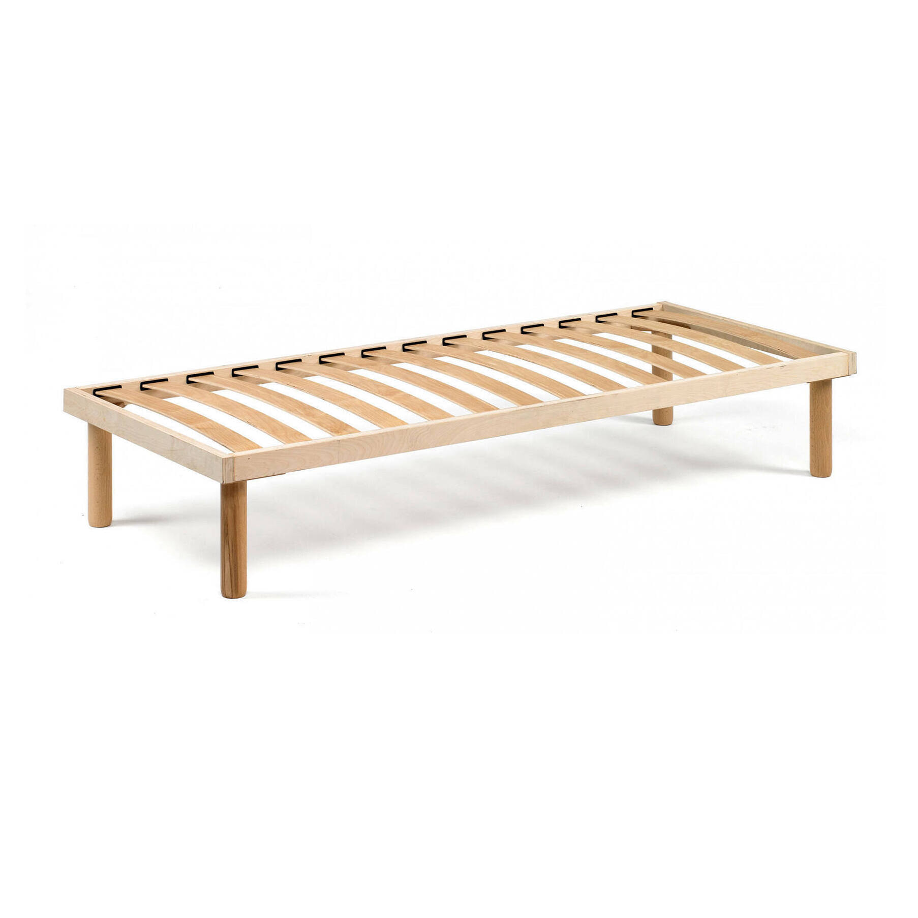 Rete letto matrimoniale Pietra, Rete ortopedica a doghe in legno, 100% Made in Italy, Cm 160x190h 31