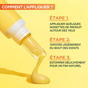 Garnier SkinActive Vitamine C Soin yeux Booster d'Éclat 15mL