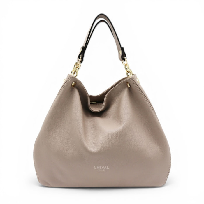 Borsa a mano Cheval Firenze Taylor Taupe