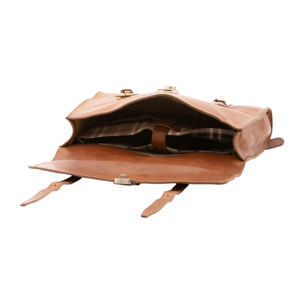 Zaino  unisex In Vera pelle Made in Italy 37x28x9 cm