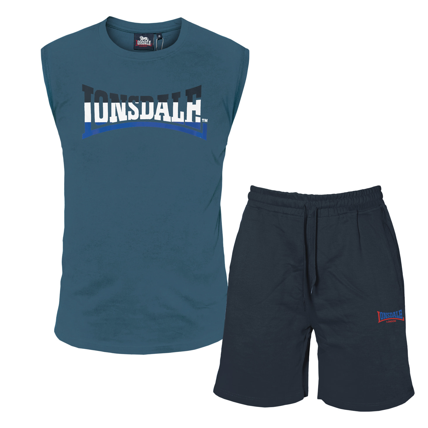 Completo Set Uomo LONSDALE Cotone Corto