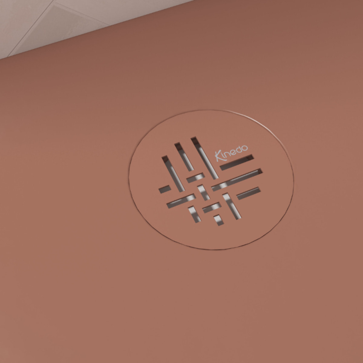 Receveur KINEDO Kinesurf Nova 100X80 Terracotta mat