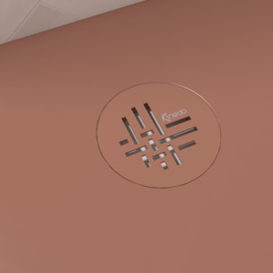 Receveur KINEDO Kinesurf Nova 100X80 Terracotta mat