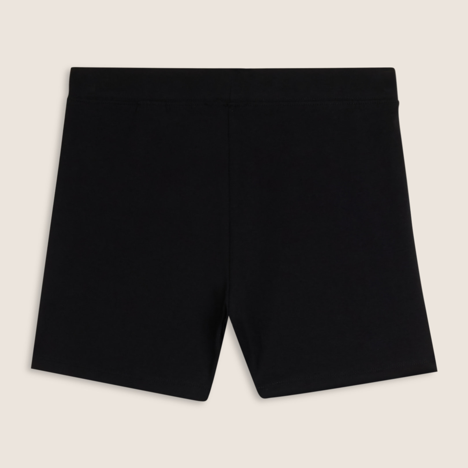 Leggings corti in jersey con logo scintillante